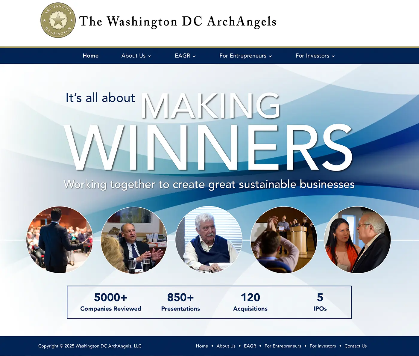 Washington DC ArchAngels website home page